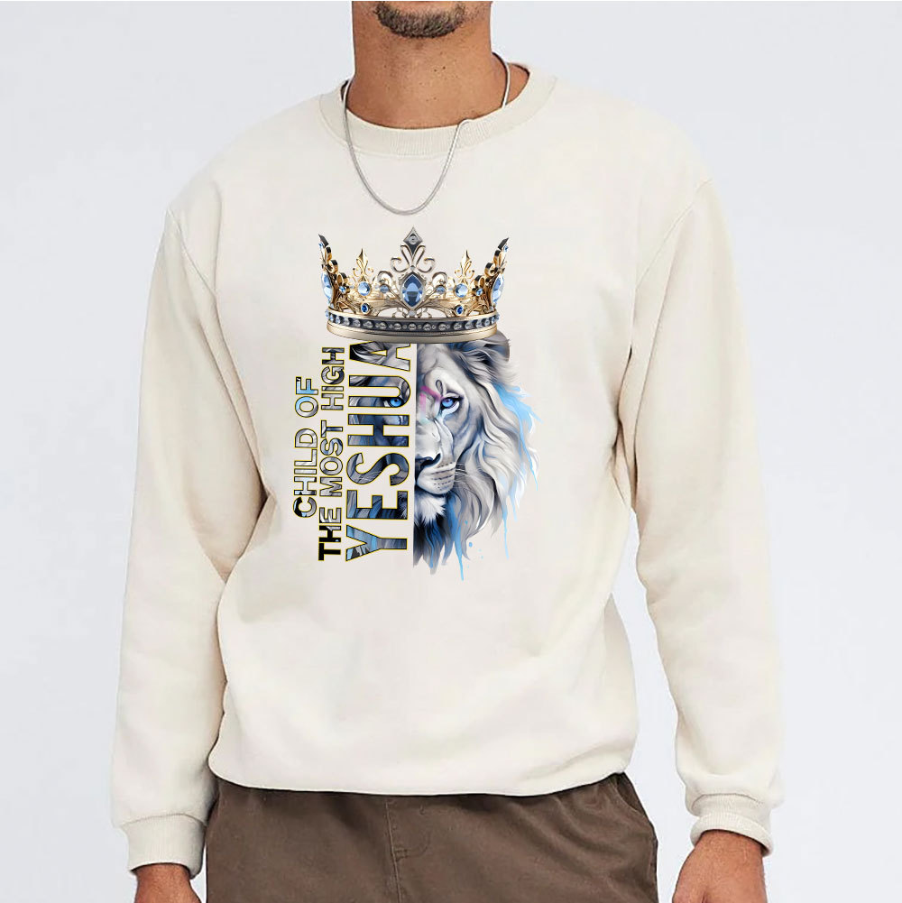 Child Of The Most High Christian Washed Sweatshirt