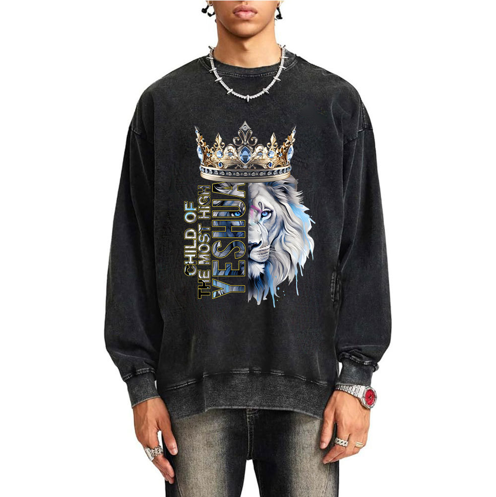 Child Of The Most High Christian Washed Sweatshirt