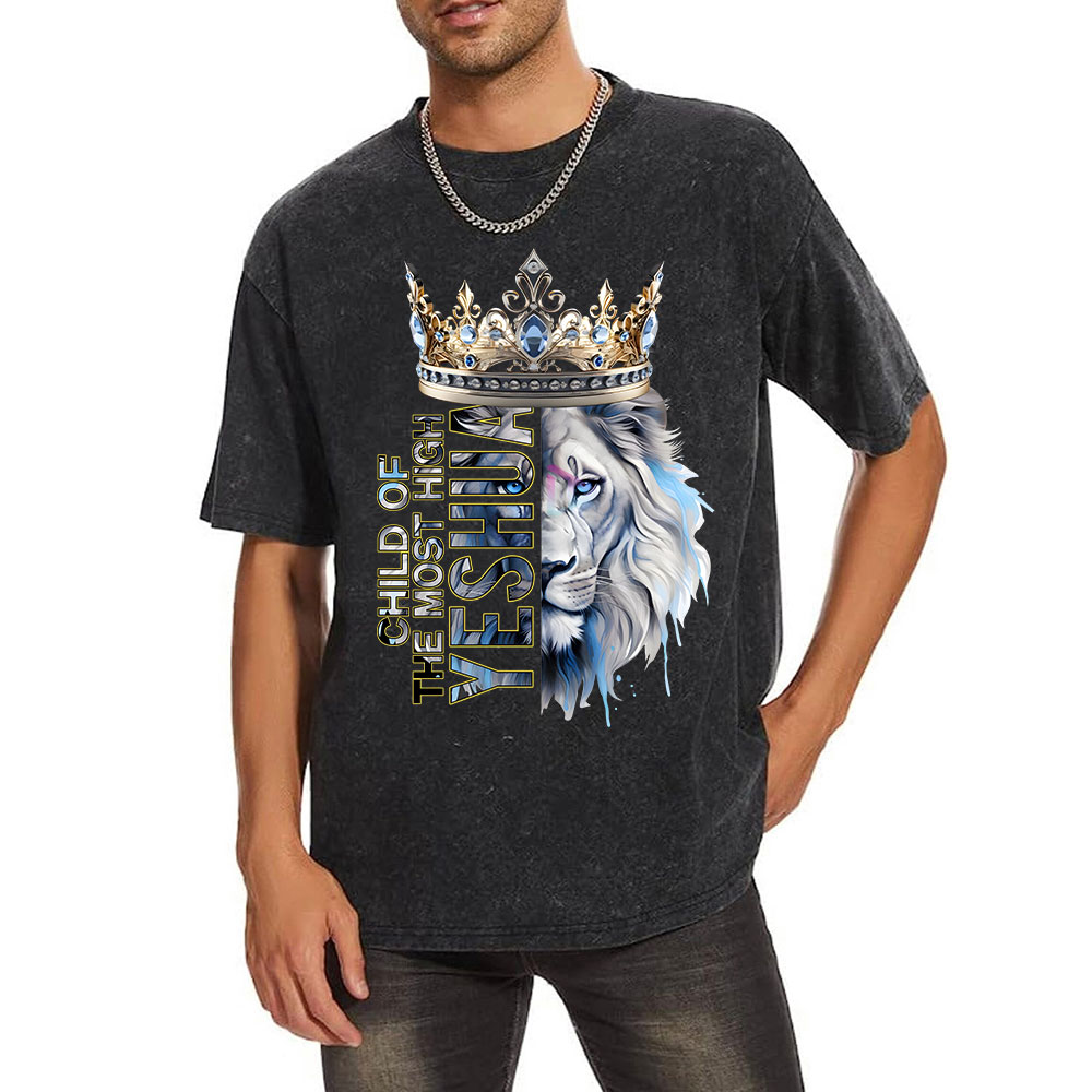 Child Of The Most High Christian Washed T-Shirt