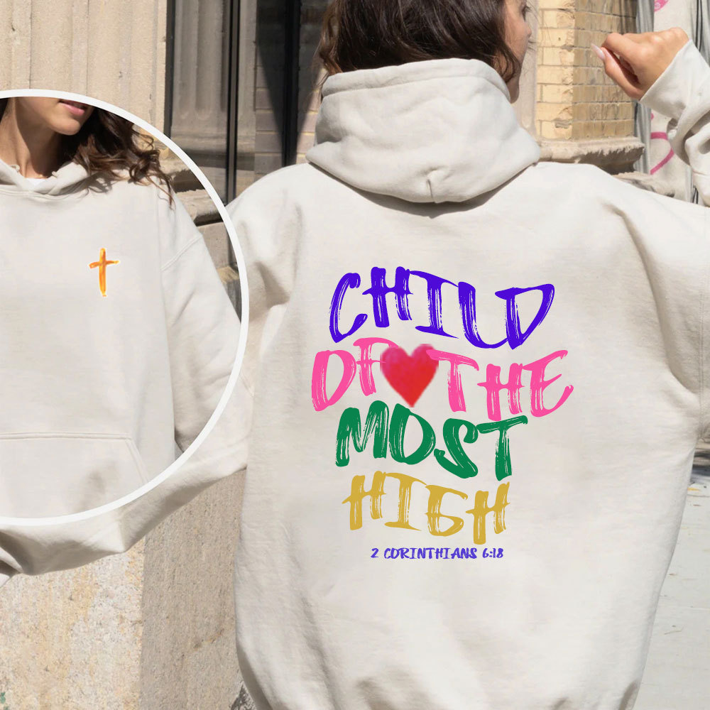 Child Of The Most High Christian Fleece Hoodie Set