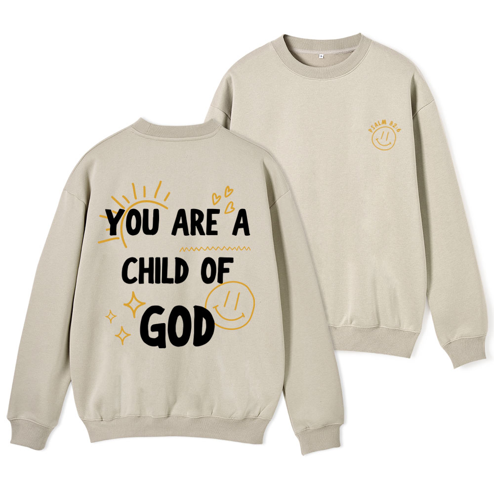 Child of God Christian Fleece Sweatshirt