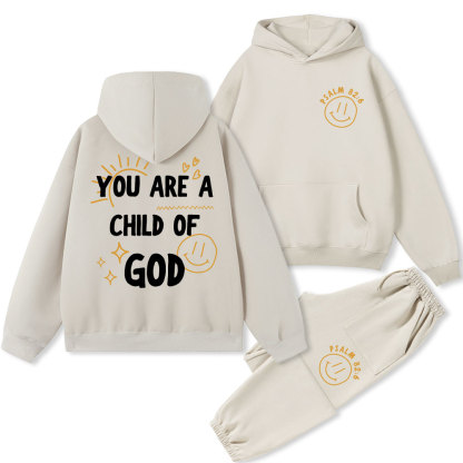 Child of God Christian Fleece Hoodie Set