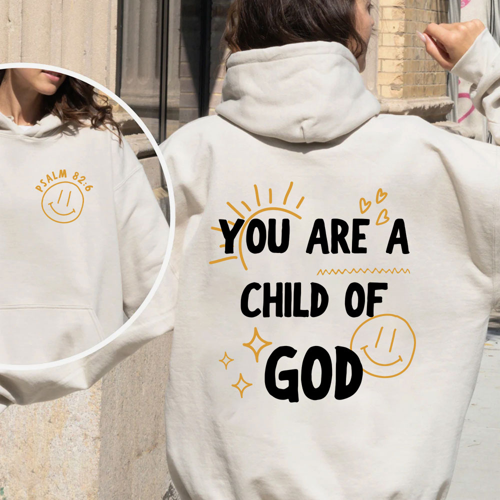 Child of God Christian Fleece Hoodie Set