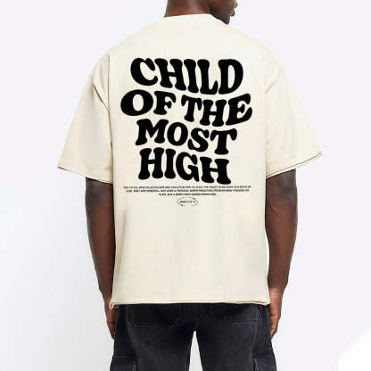 Child of the Most High Christian Washed T-Shirt