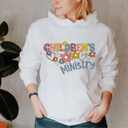 Children's Ministry Christian  Hoodie