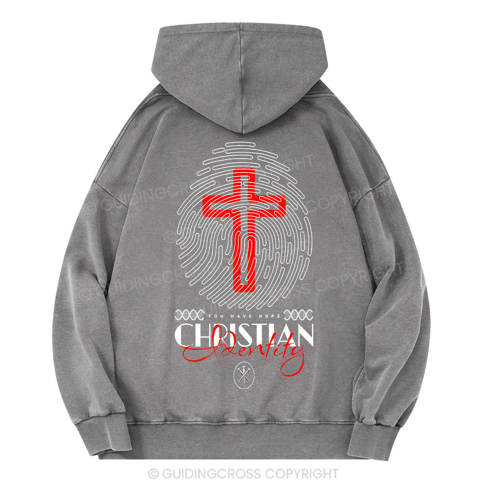Chistian Identity Christian Washed Hoodie