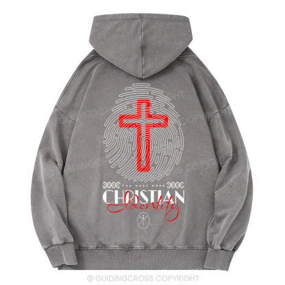 Chistian Identity Christian Washed Hoodie