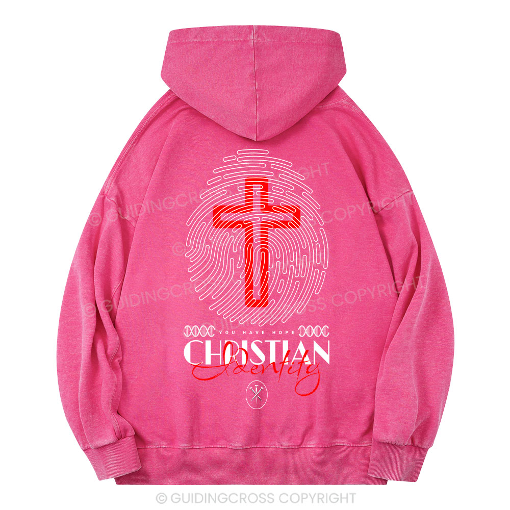 Chistian Identity Christian Washed Hoodie