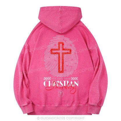 Chistian Identity Christian Washed Hoodie