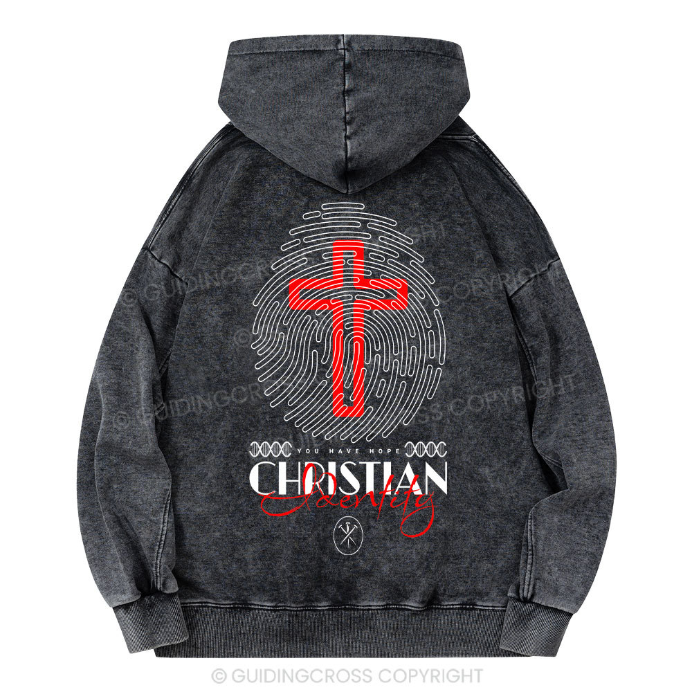 Chistian Identity Christian Washed Hoodie