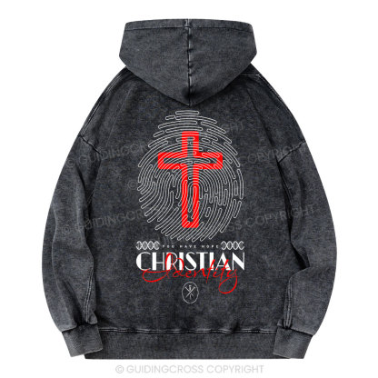 Chistian Identity Christian Washed Hoodie