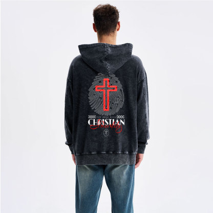 Chistian Identity Christian Washed Hoodie