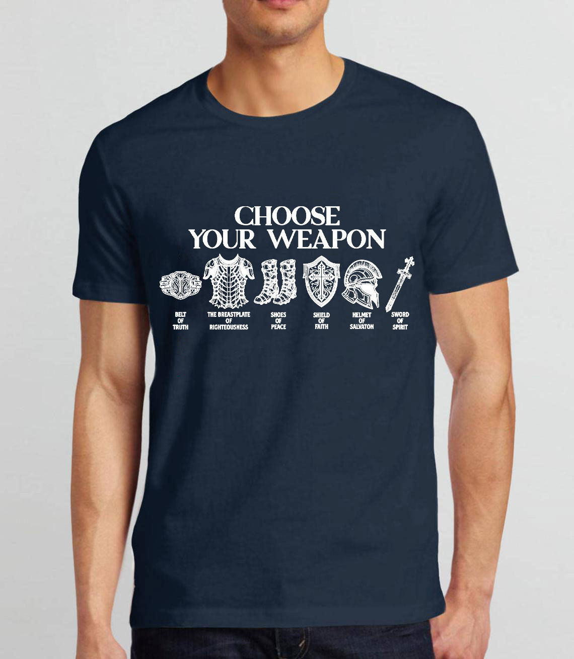 Choose Your Weapon Christian T-Shirt