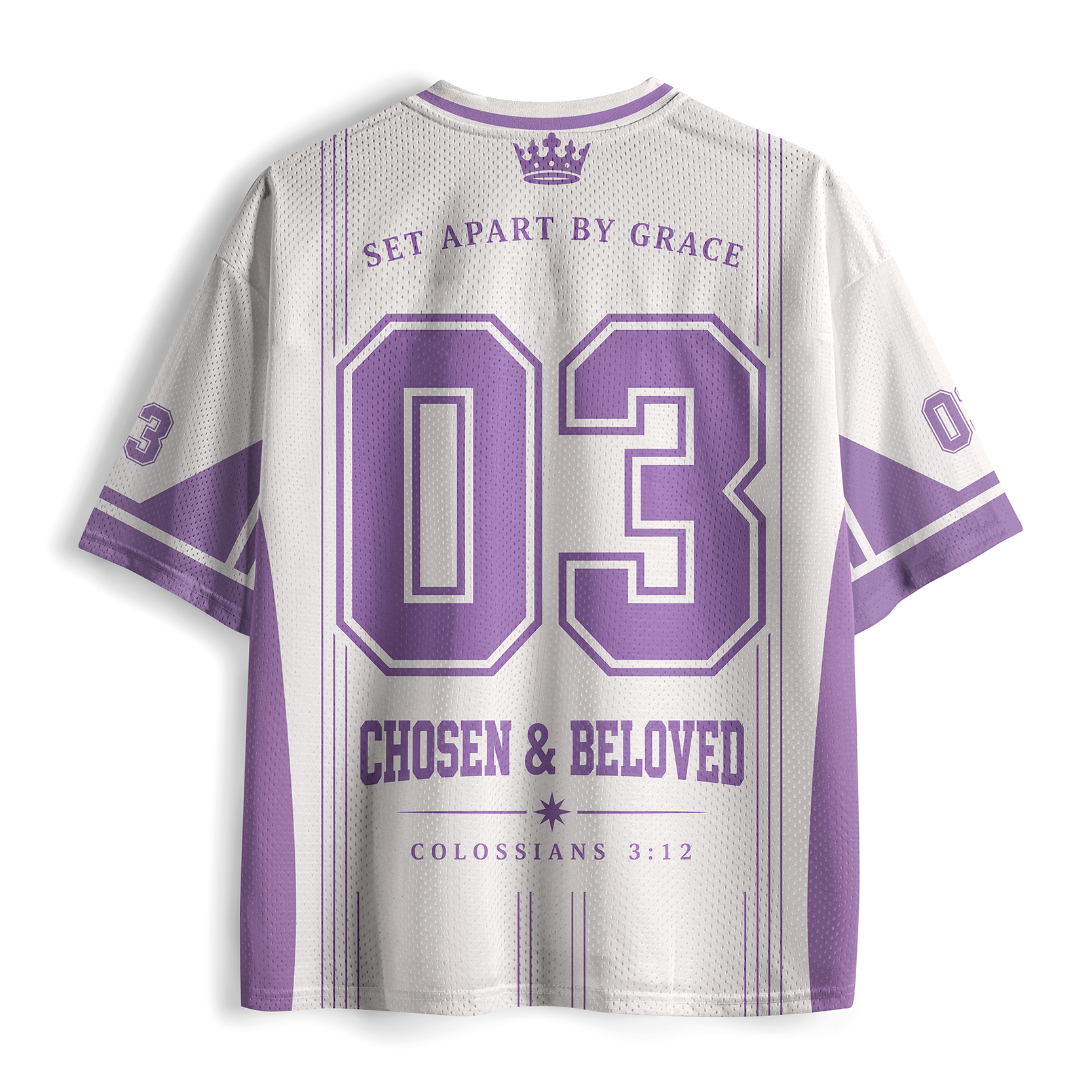 Chose And Beloved Christian Mesh Jersey