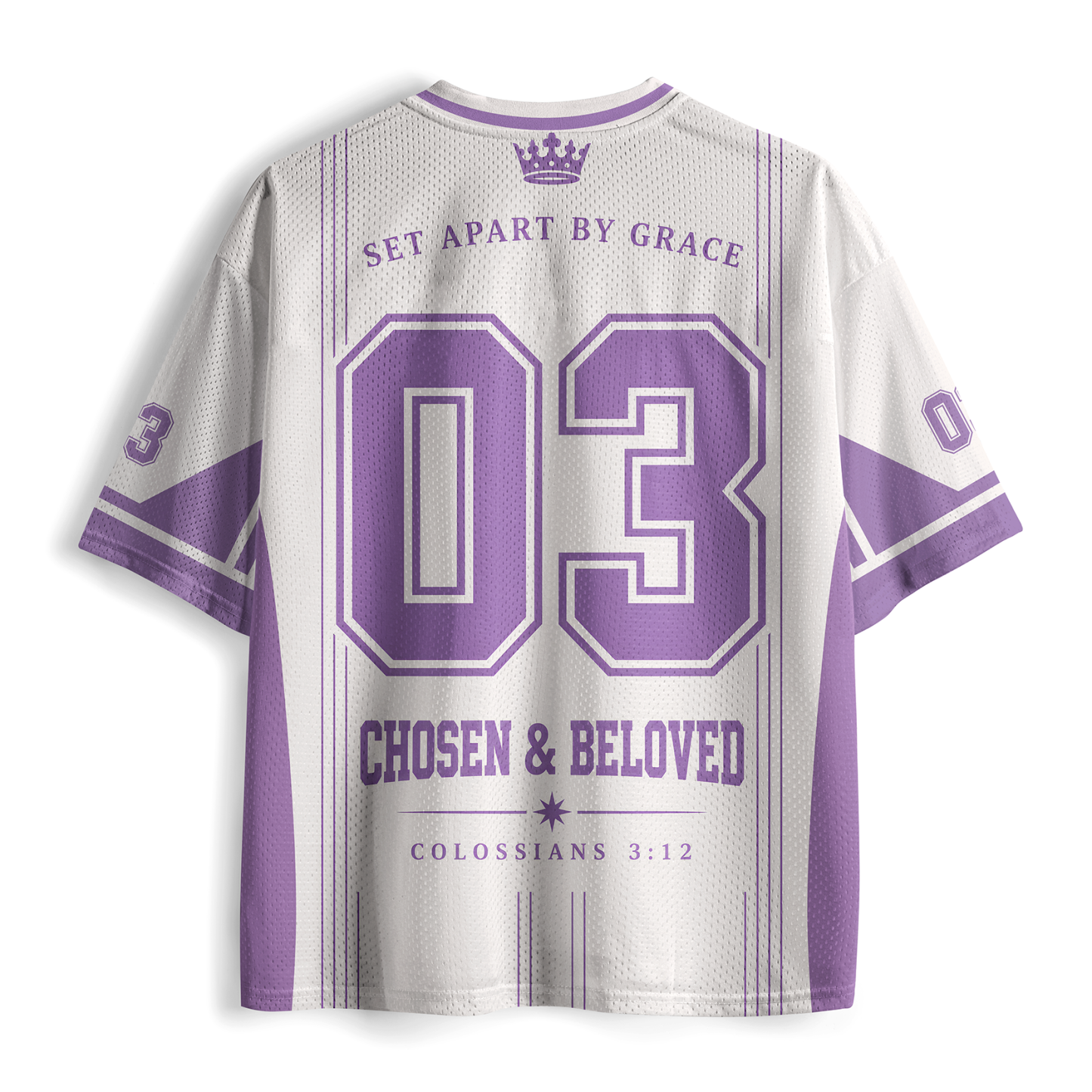 Chose And Beloved Christian Mesh Jersey