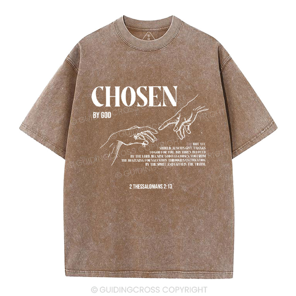 Chosen By God Christian Washed T-Shirt