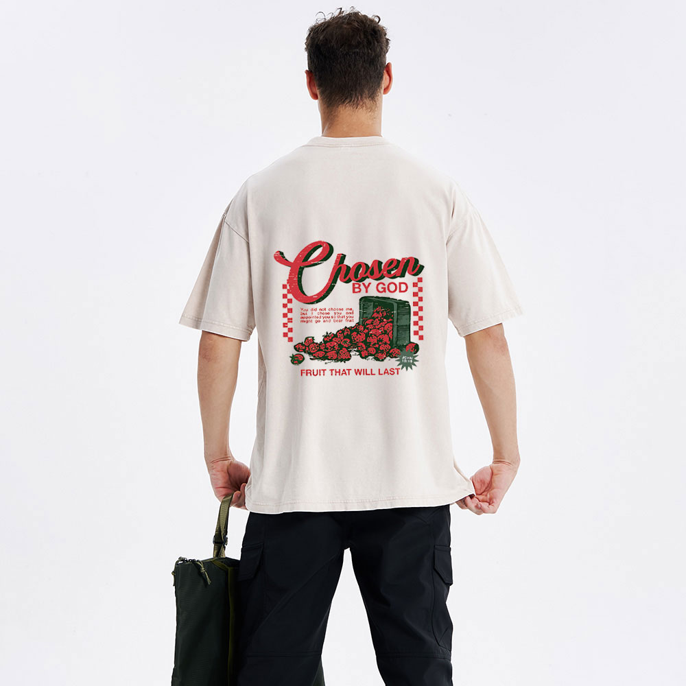 Chosen By God Christian Washed T-Shirt