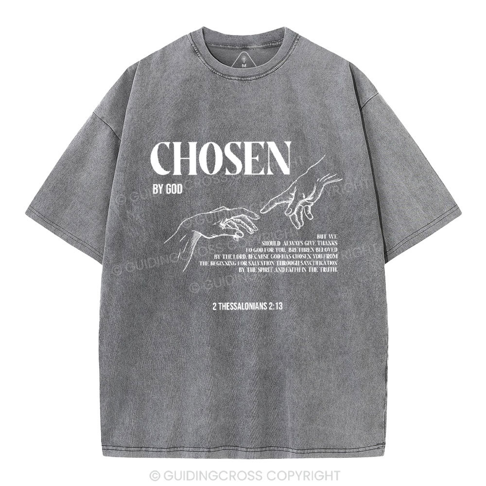 Chosen By God Christian Washed T-Shirt