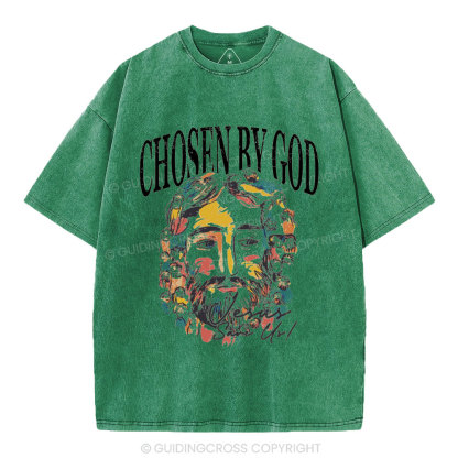Chosen By God Christian Washed T-Shirt