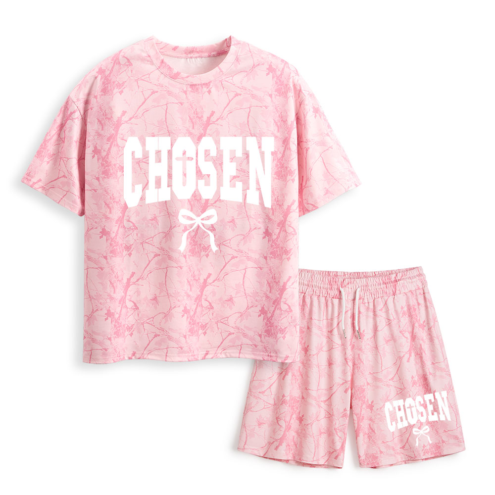 Chosen Christian Camo T-Shirt & Shorts
