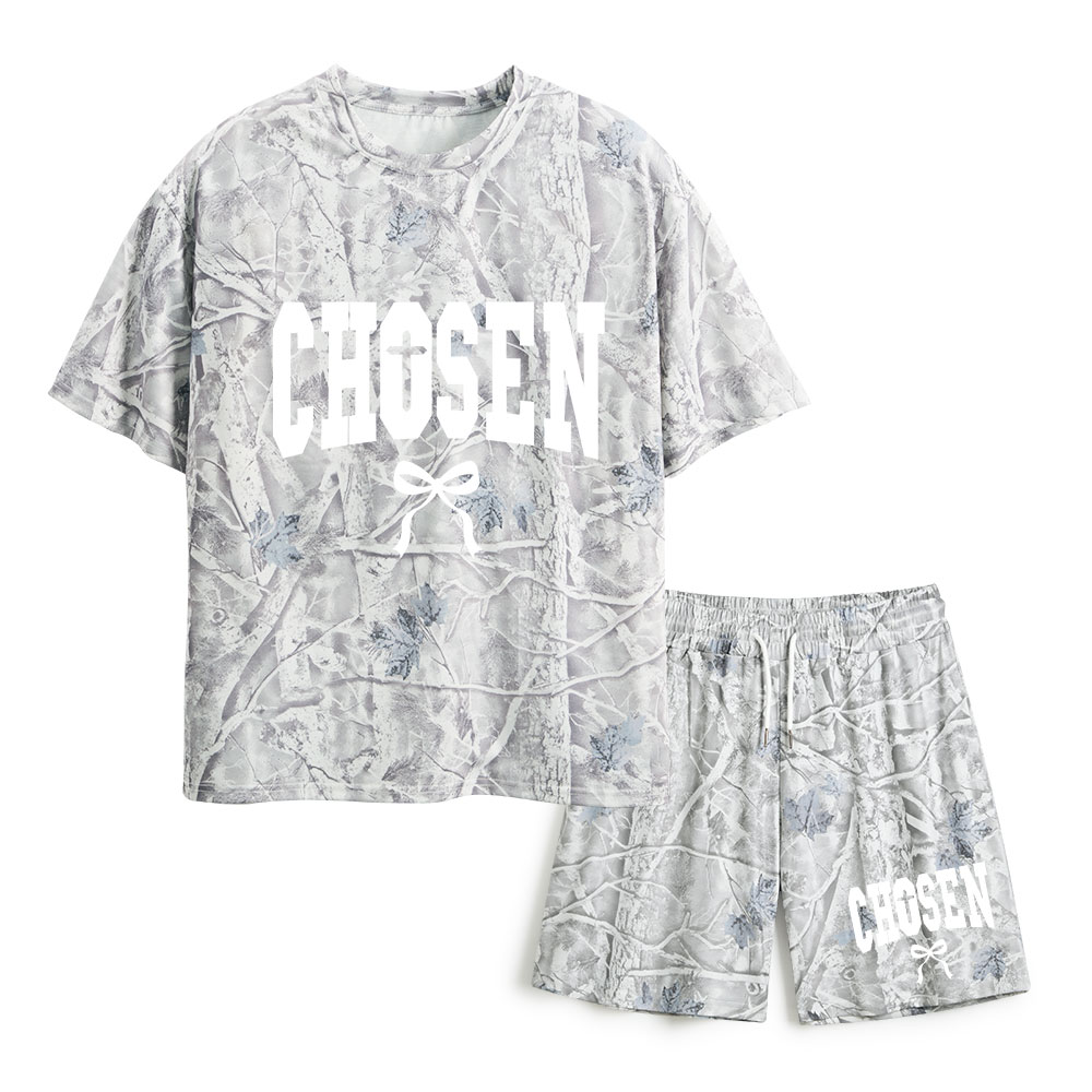 Sample --- Christian Camo T-Shirt & Shorts