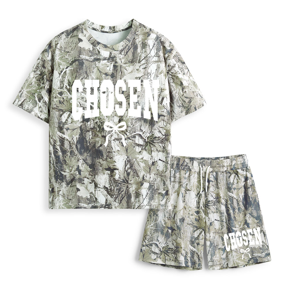 Chosen Christian Camo T-Shirt & Shorts