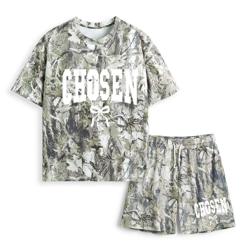 Chosen Christian Camo T-Shirt & Shorts