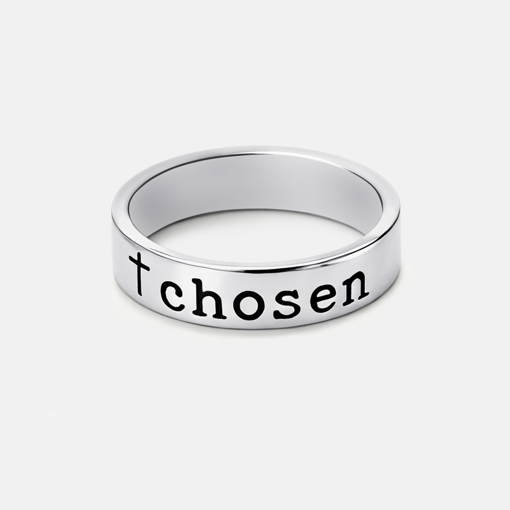 Chosen Christian 925 Sterling Silver Ring