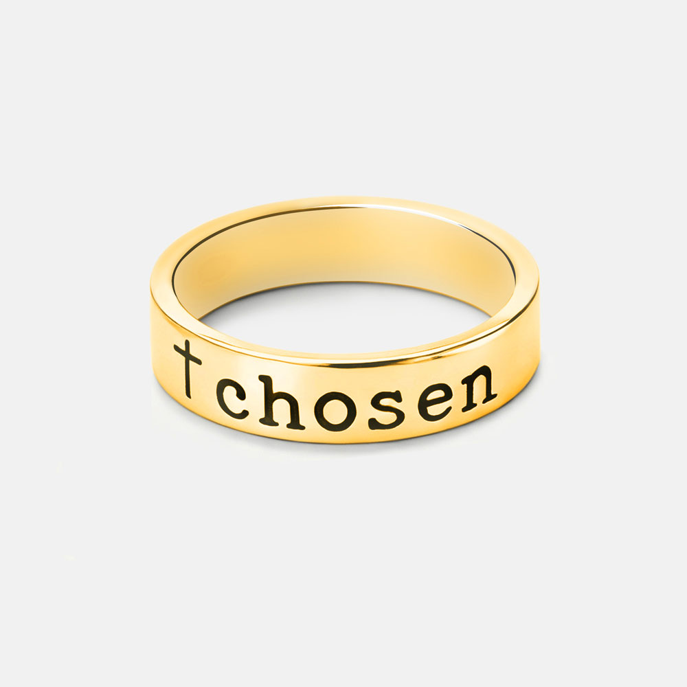 Chosen Christian 925 Sterling Silver Ring