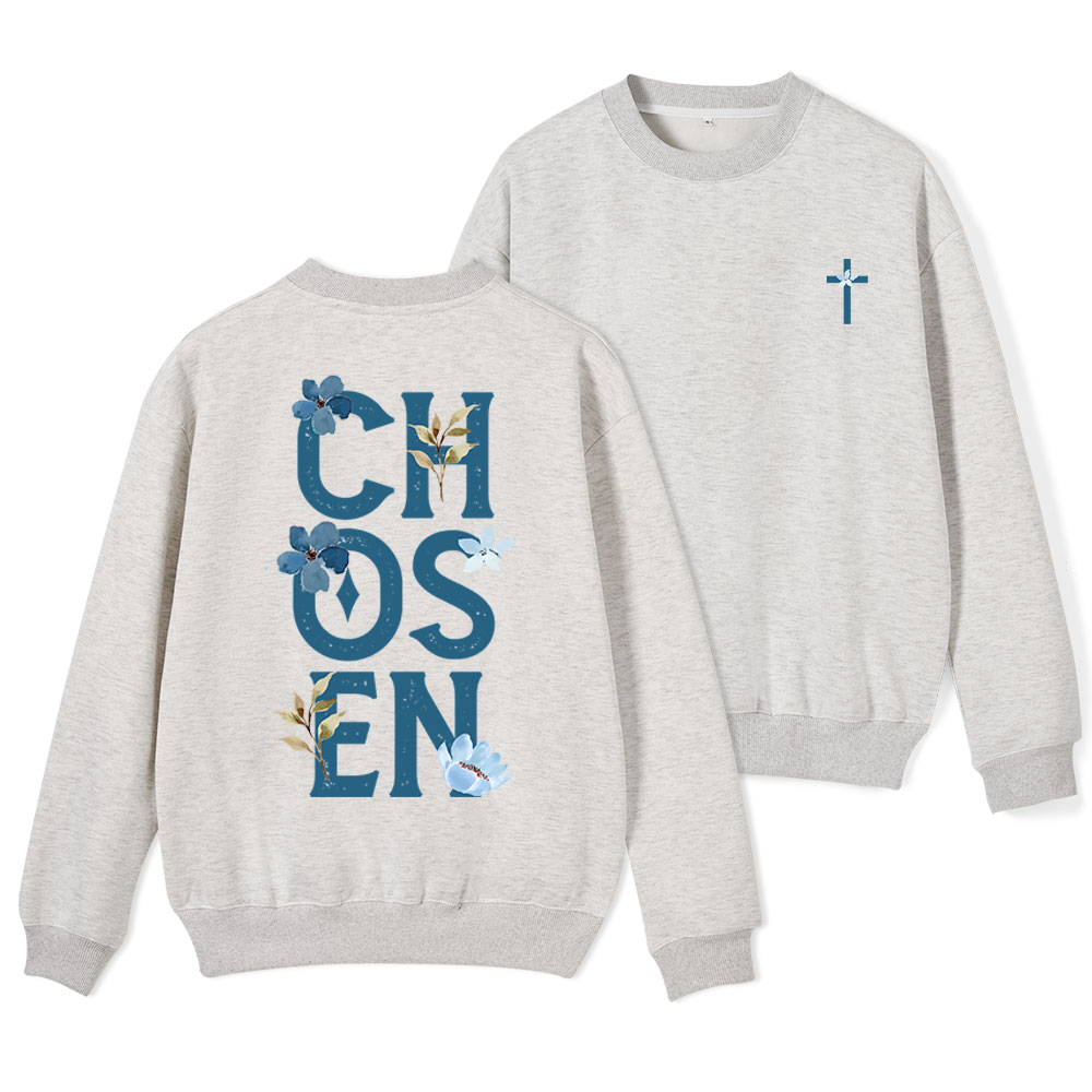 Chosen Christian Fleece Sweatshirt