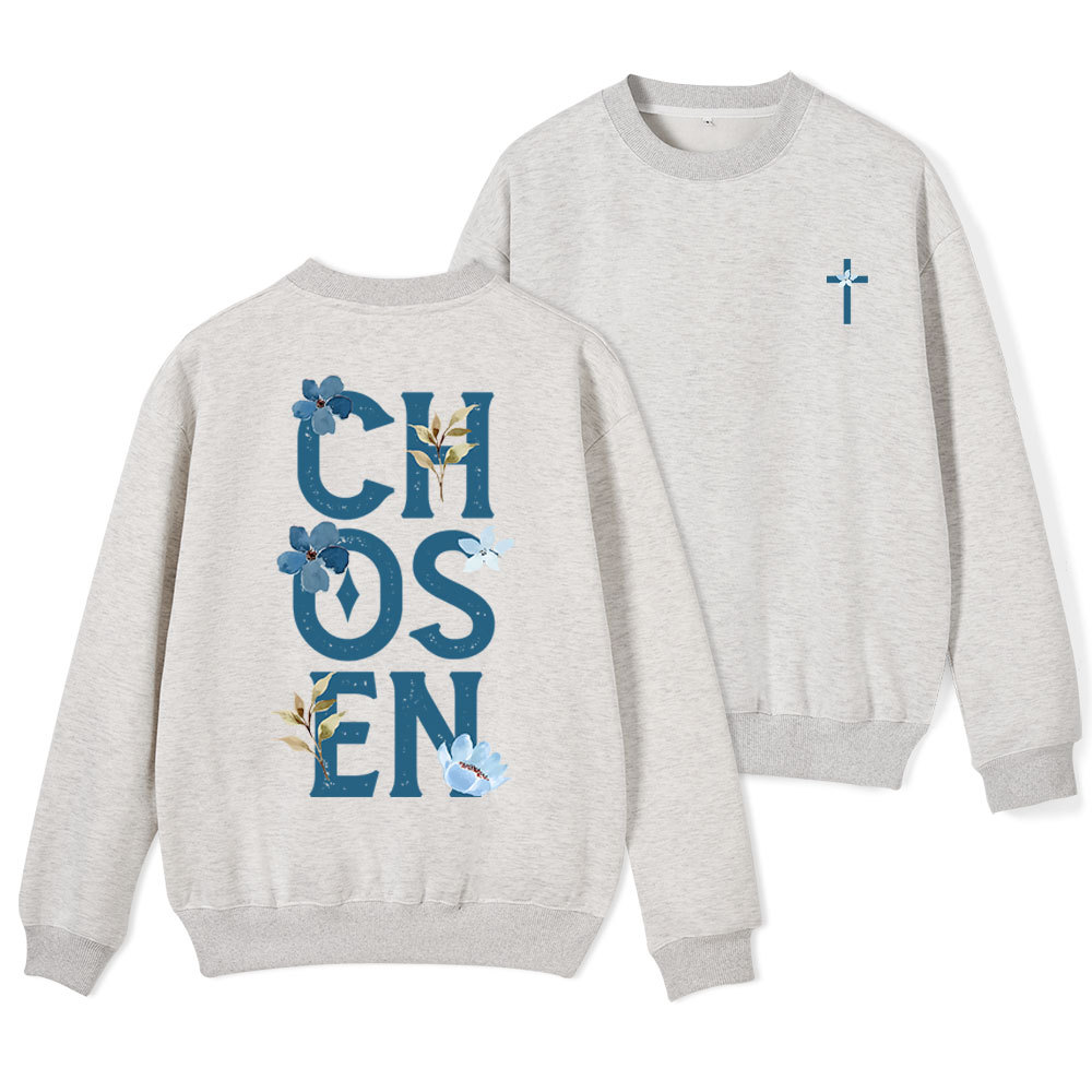 Chosen Christian Fleece Sweatshirt