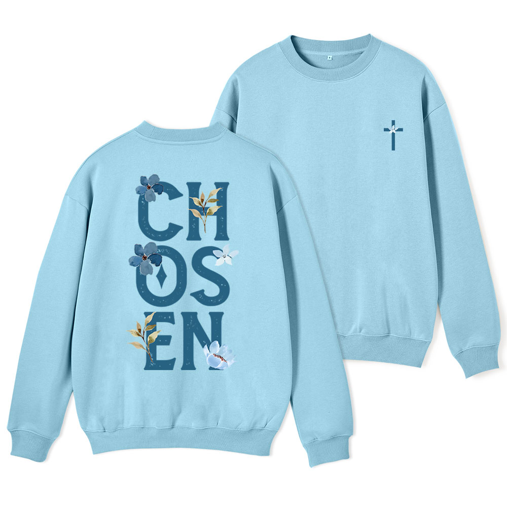 Chosen Christian Fleece Sweatshirt
