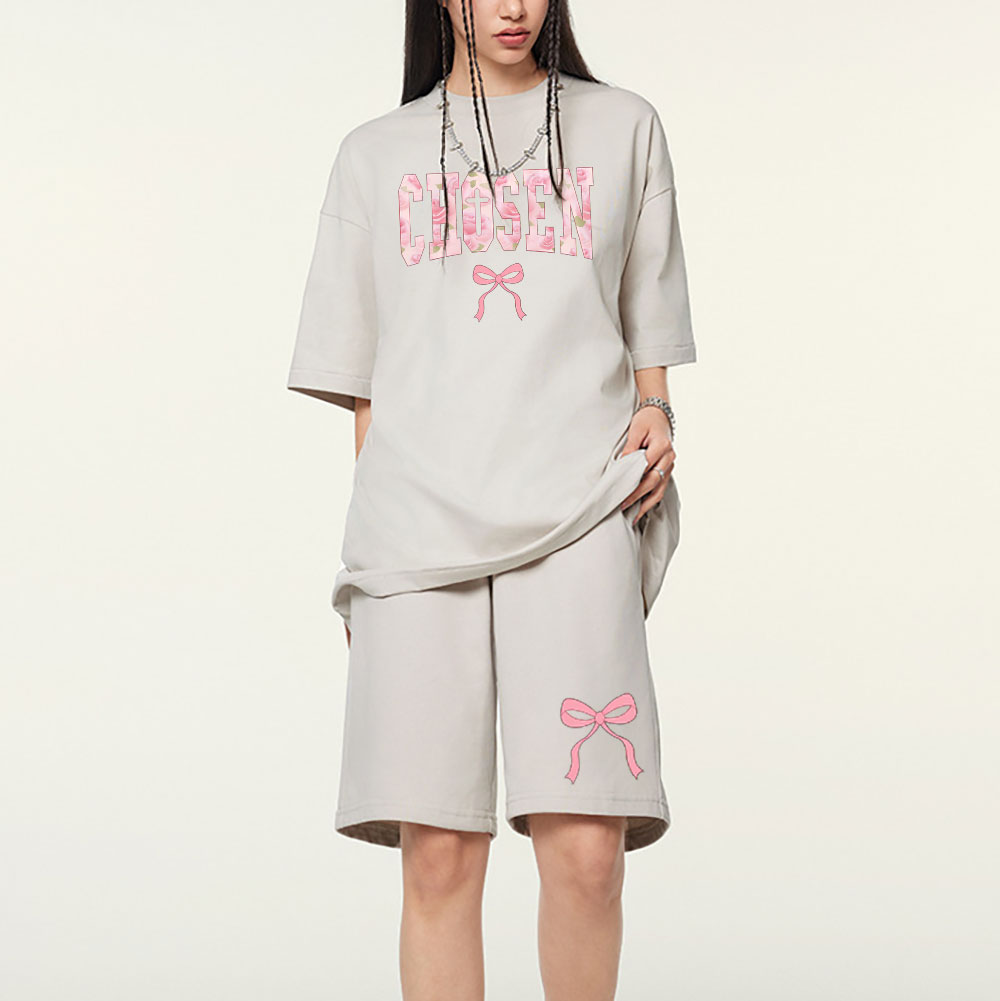 Chosen Christian Washed T-Shirt & Shorts