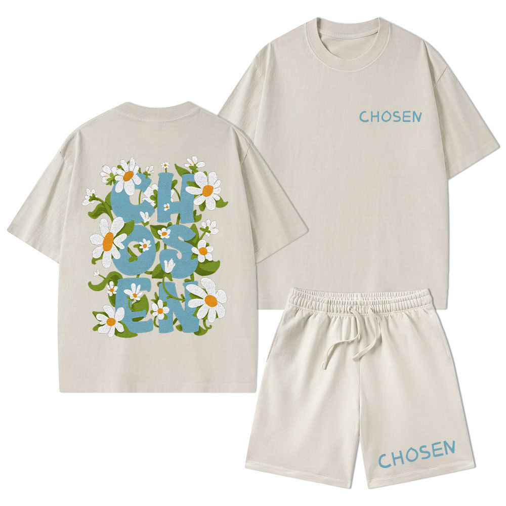 Sample Christian Washed T-Shirt & Shorts Sale - GuidingCross