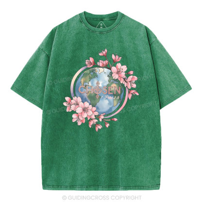 Chosen Christian Washed T-Shirt