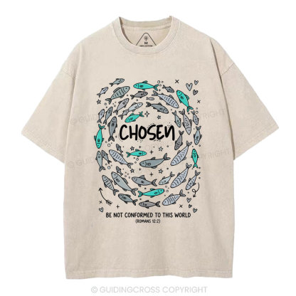Chosen Christian Washed T-Shirt