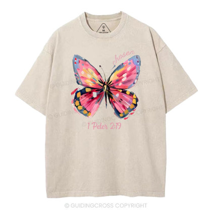 Chosen Christian Washed T-Shirt