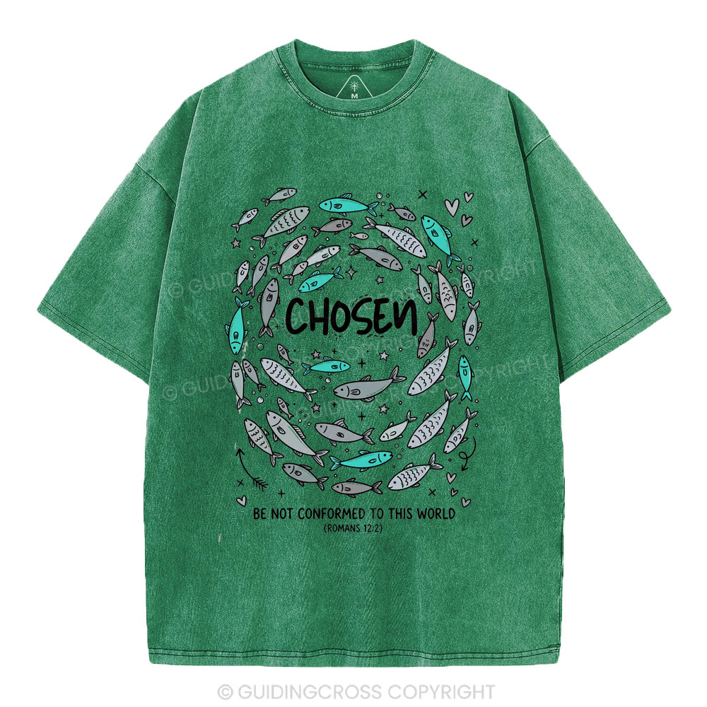 Chosen Christian Washed T-Shirt
