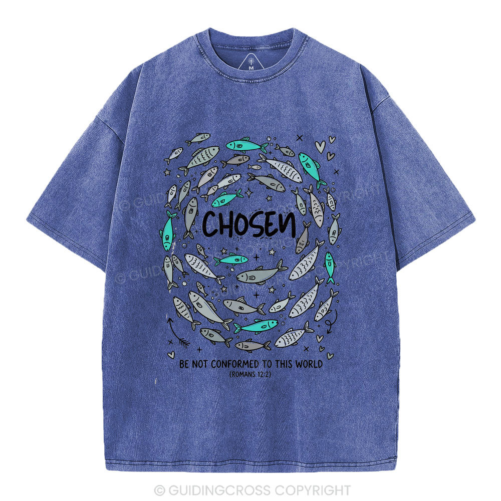 Chosen Christian Washed T-Shirt