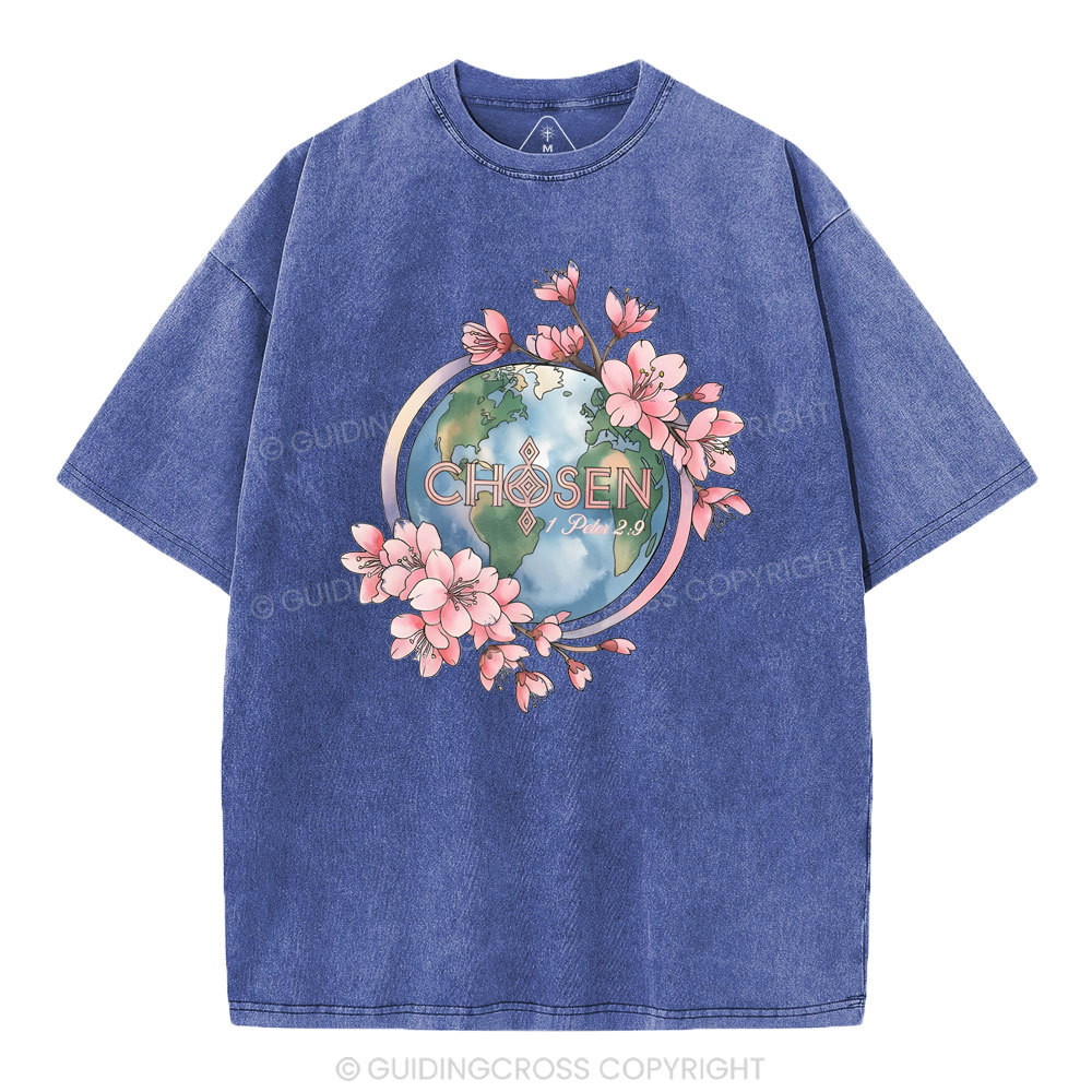Chosen Christian Washed T-Shirt