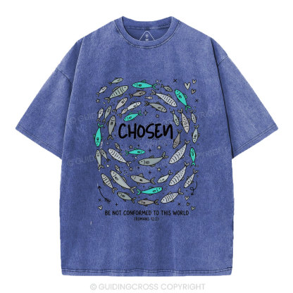 Chosen Christian Washed T-Shirt