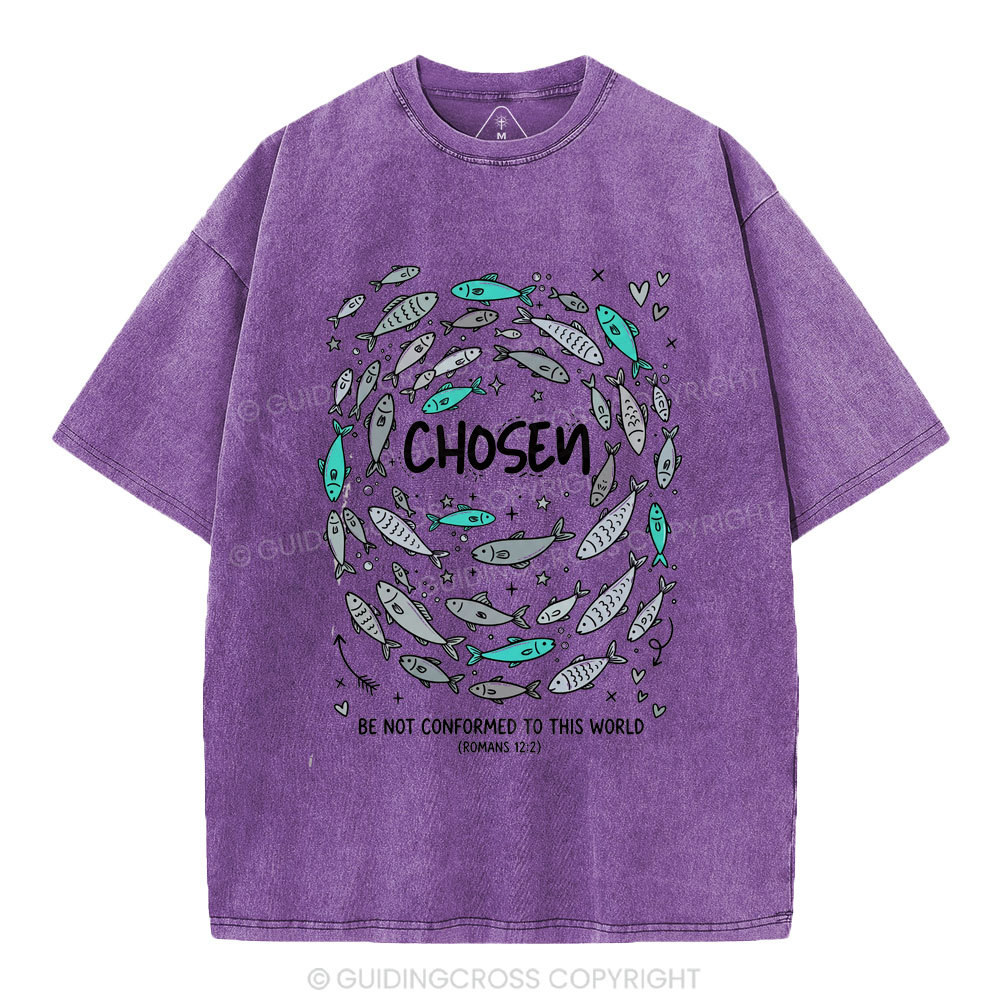Chosen Christian Washed T-Shirt