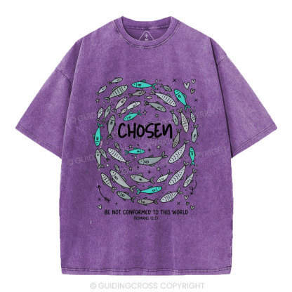 Chosen Christian Washed T-Shirt