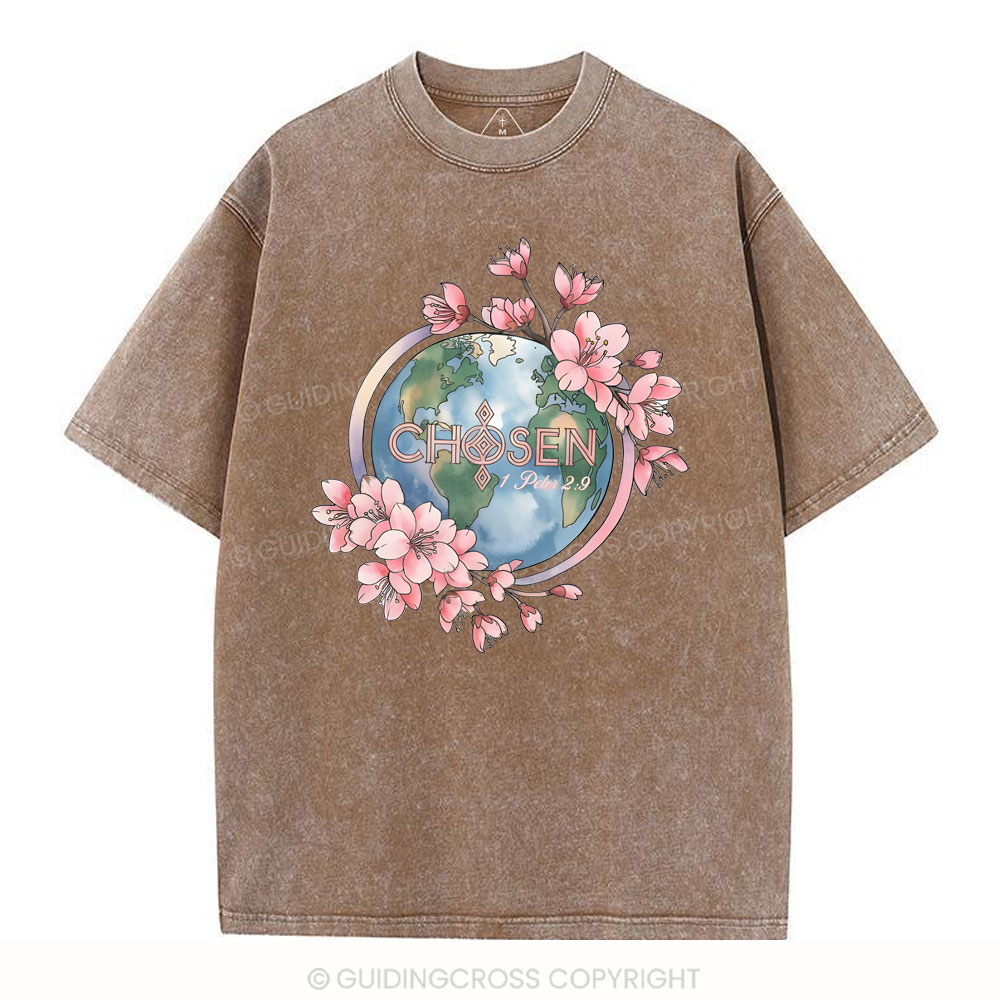 Chosen Christian Washed T-Shirt