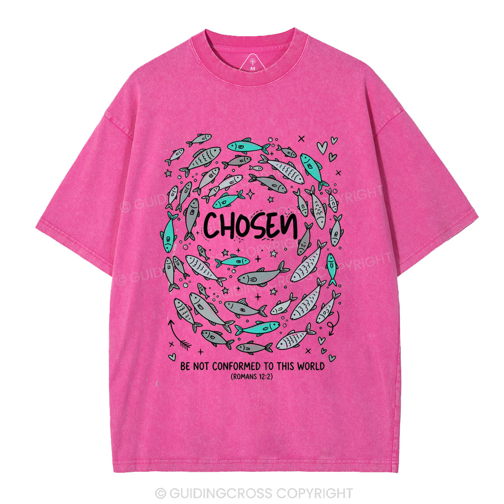 Chosen Christian Washed T-Shirt
