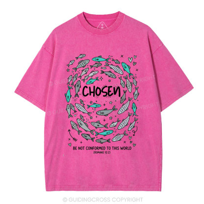 Chosen Christian Washed T-Shirt