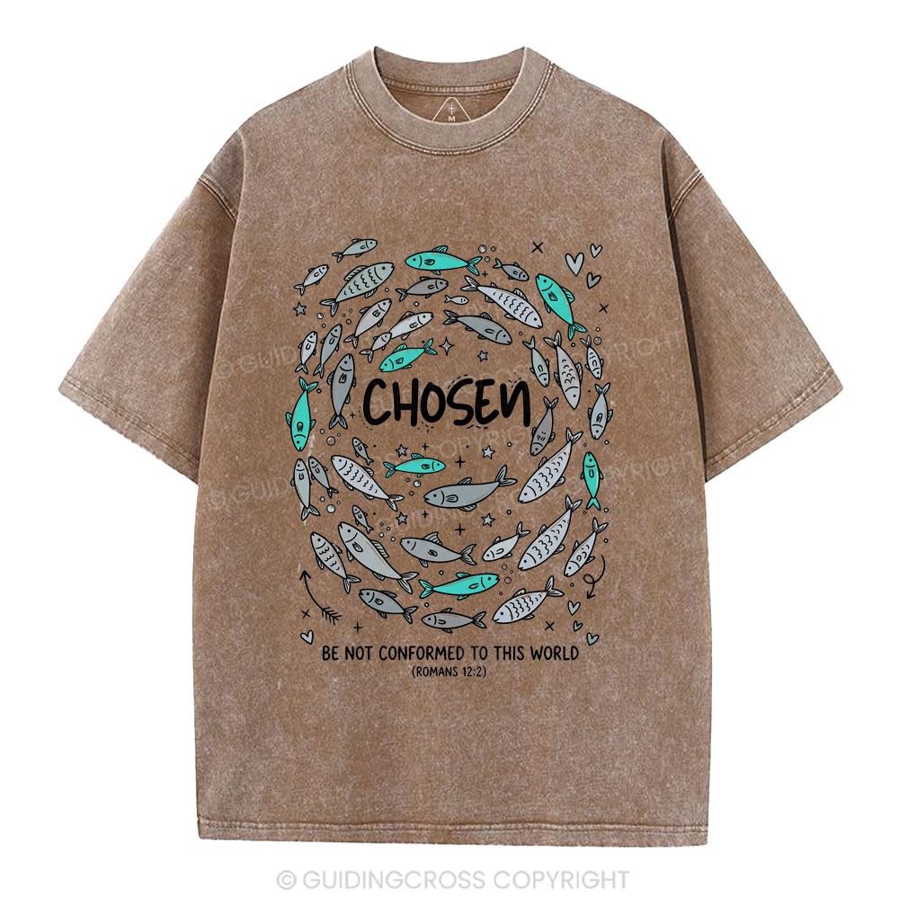 Chosen Christian Washed T-Shirt