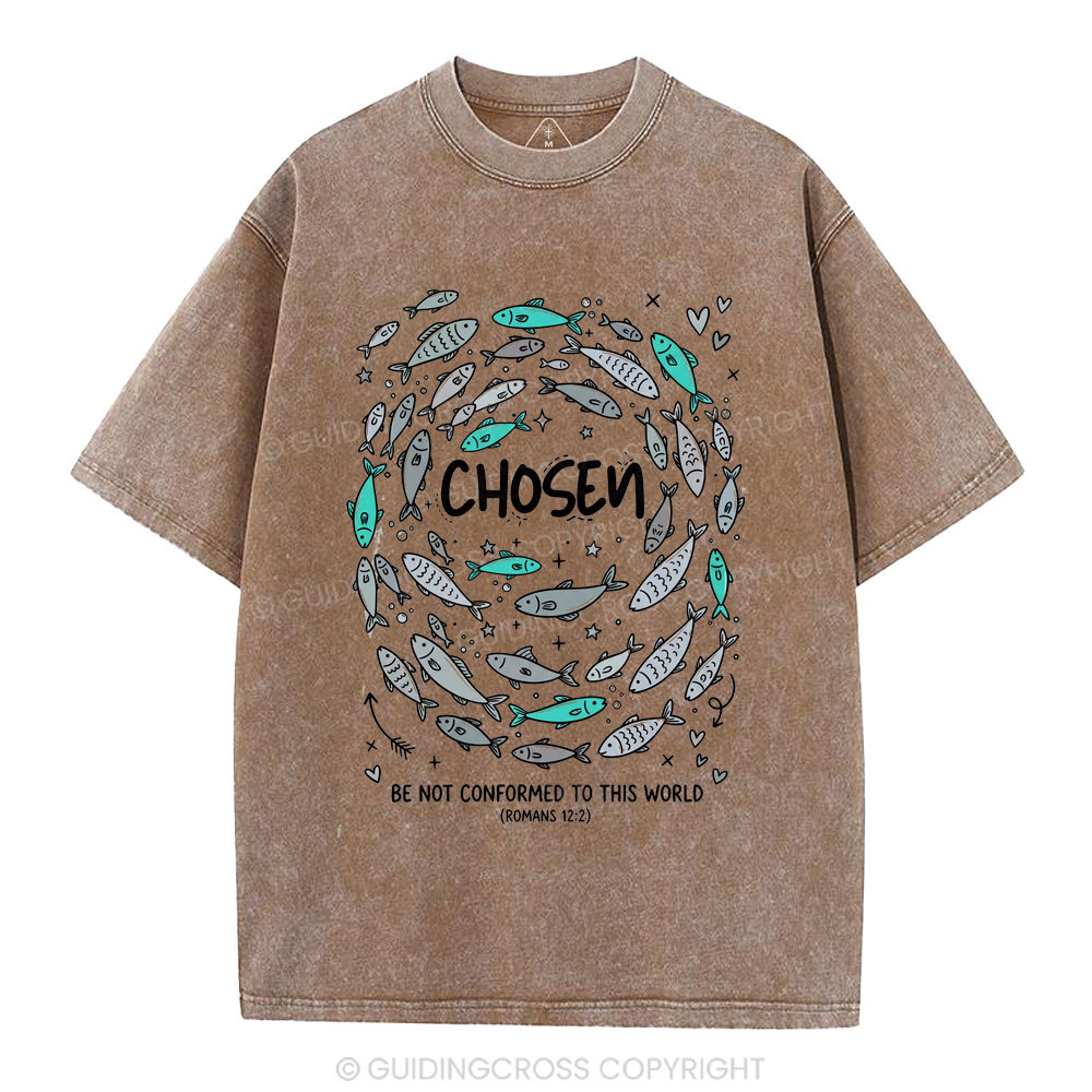 Chosen Christian Washed T-Shirt