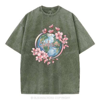 Chosen Christian Washed T-Shirt