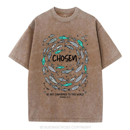 Chosen Christian Washed T-Shirt